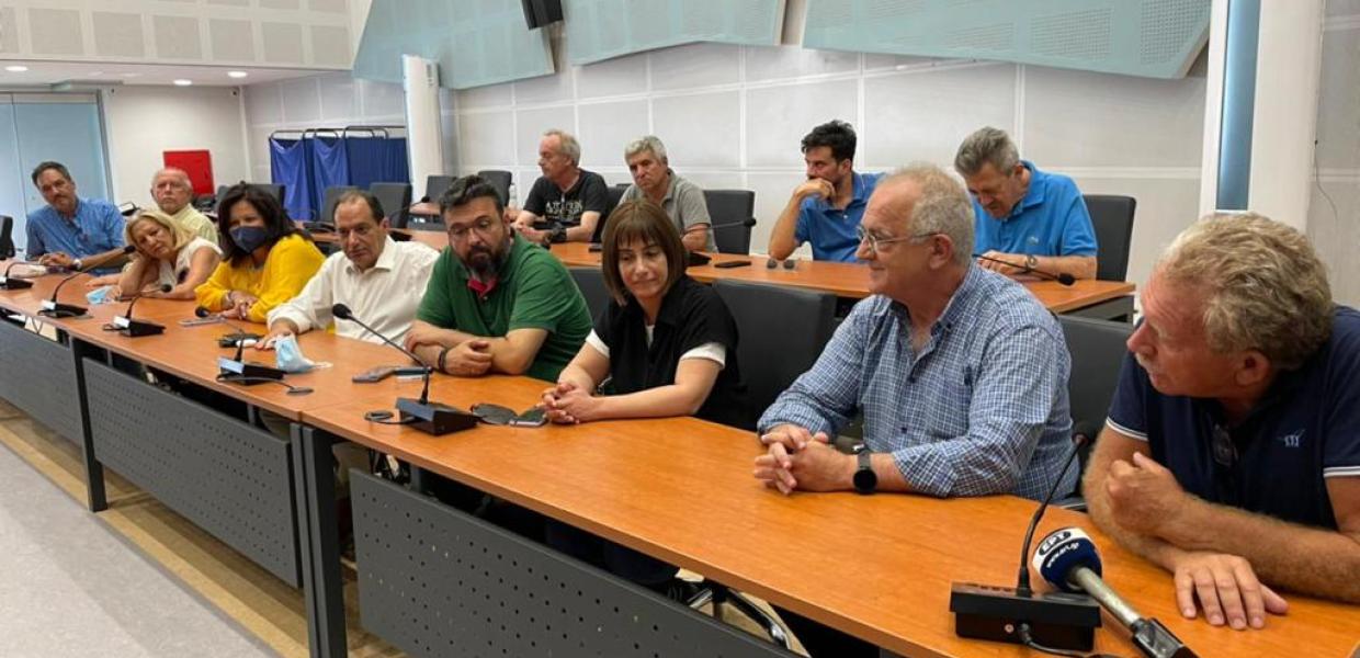 Κλιμάκιο του ΣΥΡΙΖΑ στο δημαρχείο Γέρακα Παλλήνς