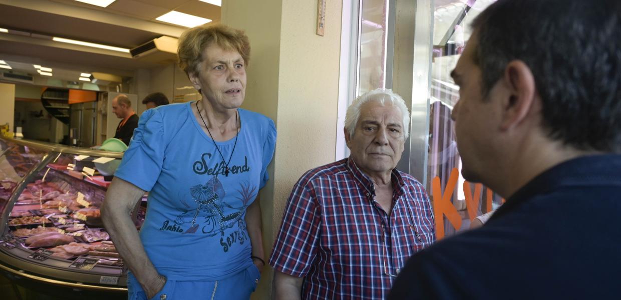 Ο Αλέξης Τσίπρας στη Σάμο
