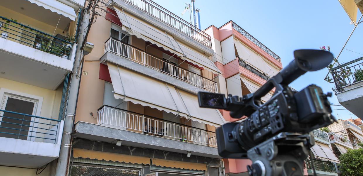 Η πολυκατοικία στο Περιστέρι όπου έγινε η νέα γυναικοκτονία
