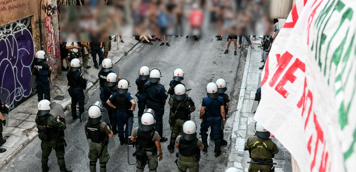 ΜΑΤ στα Εξάρχεια