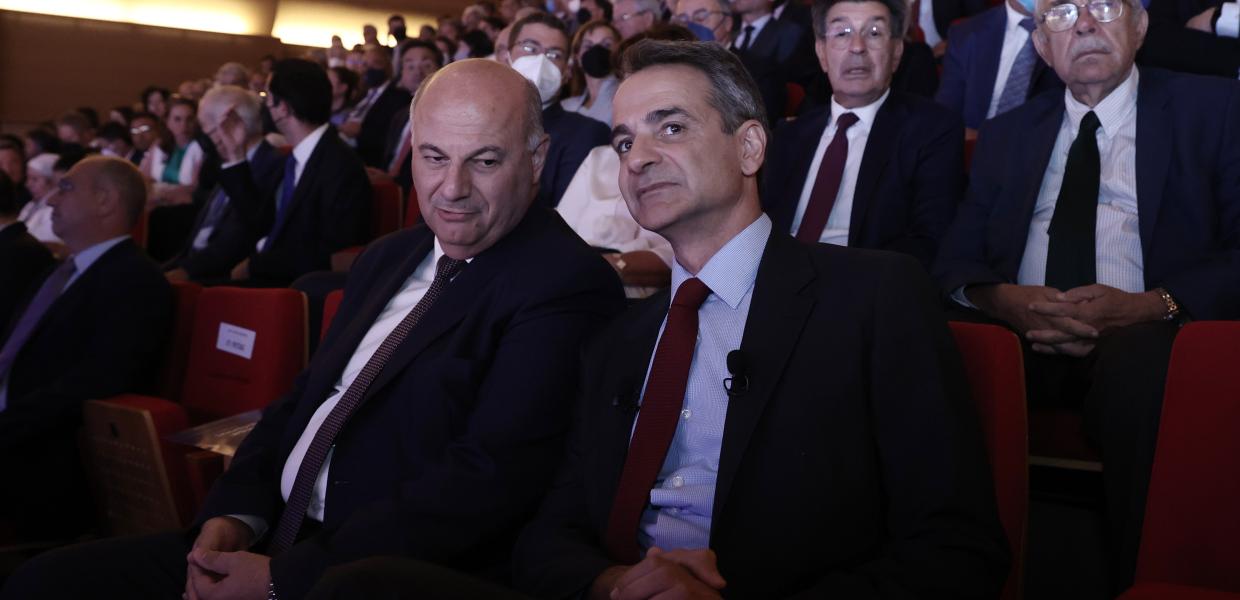 Κώστας Τσιάρας και Κυριάκος Μητσοτάκης