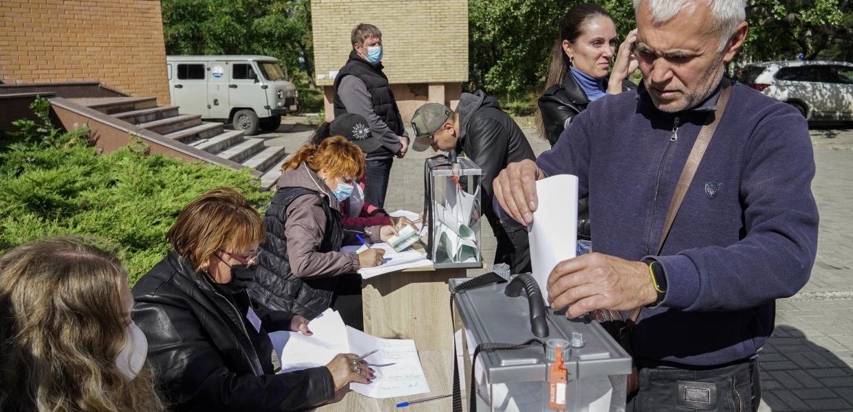 ΟΥΚΡΑΝΙΑ ΔΗΜΟΨΗΦΙΣΜΑ ΜΑΡΙΟΥΠΟΛΗ