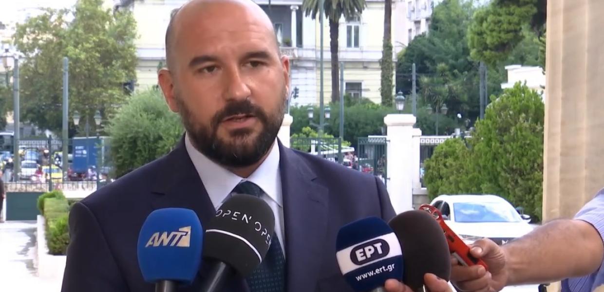 Ο Δημήτρης Τζανακόπουλος