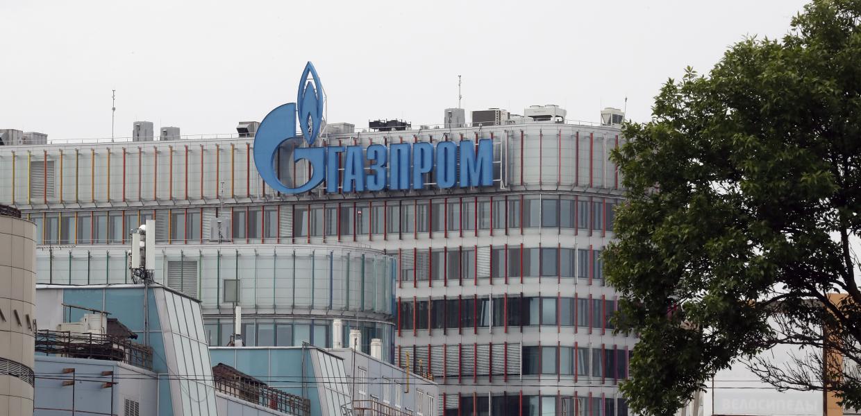 Το σήμα της Gazprom