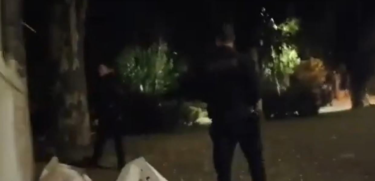 Τα ΜΑΤ στην Πανεπιστημιούπολη Ζωγράφου