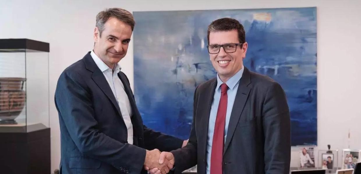 Κυριάκος Μητσοτάκης και Δημήτρης Καιρίδης