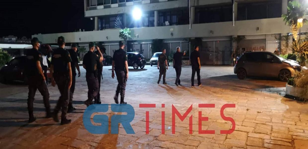 Άνδρες της πανεπιστημιακής αστυνομίας στο ΑΠΘ