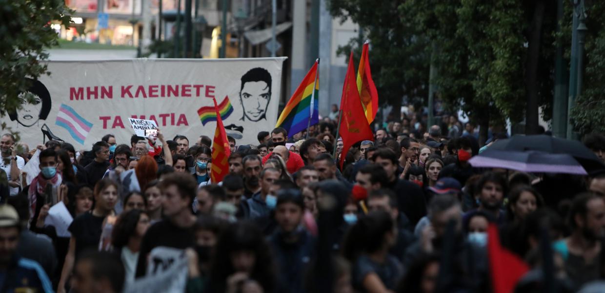 Πορεία για τον Ζακ Κωστόπουλο στην Αθήνα