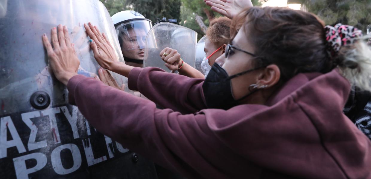 πρεσβεία Ιράν διαμαρτυρία