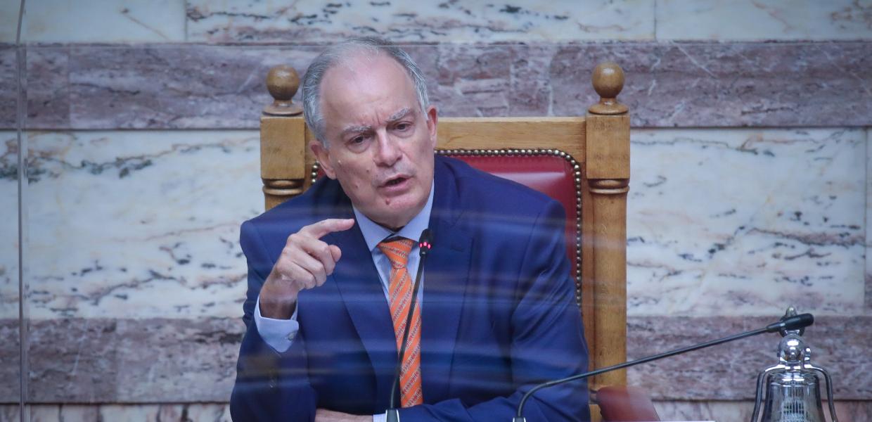 Ο πρόεδρος της Βουλής Κωνσταντίνος Τασούλας