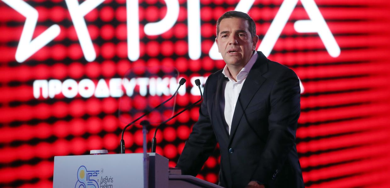 Ο Αλέξης Τσίπρας στη ΔΕΘ