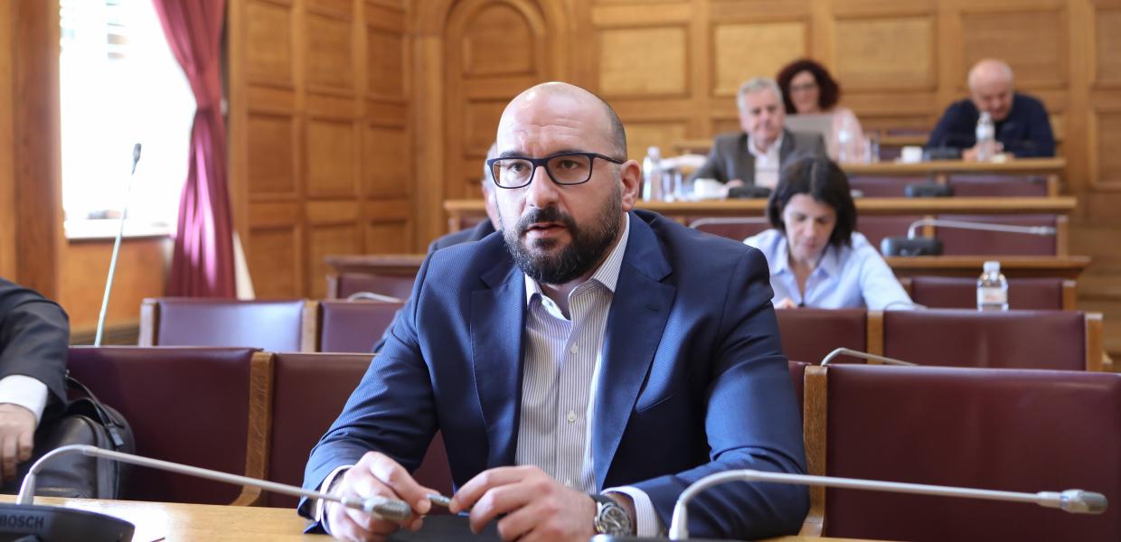 Ο Δημήτρης Τζανακόπουλος στην Εξεταστική Επιτροπή