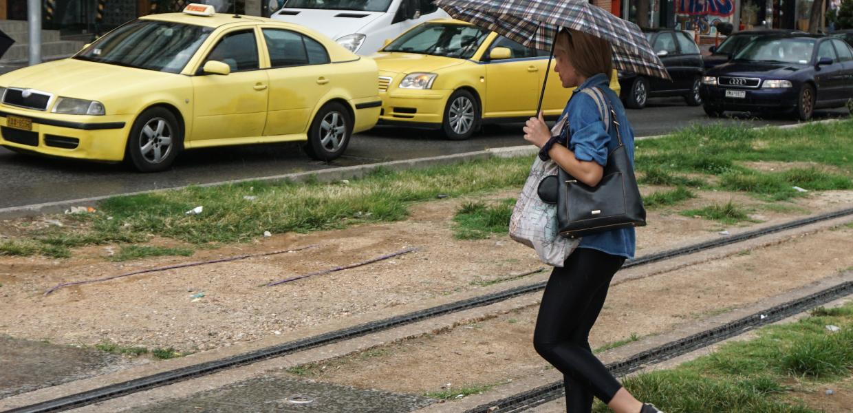 βροχή κακοκαιρία φθινόπωρο