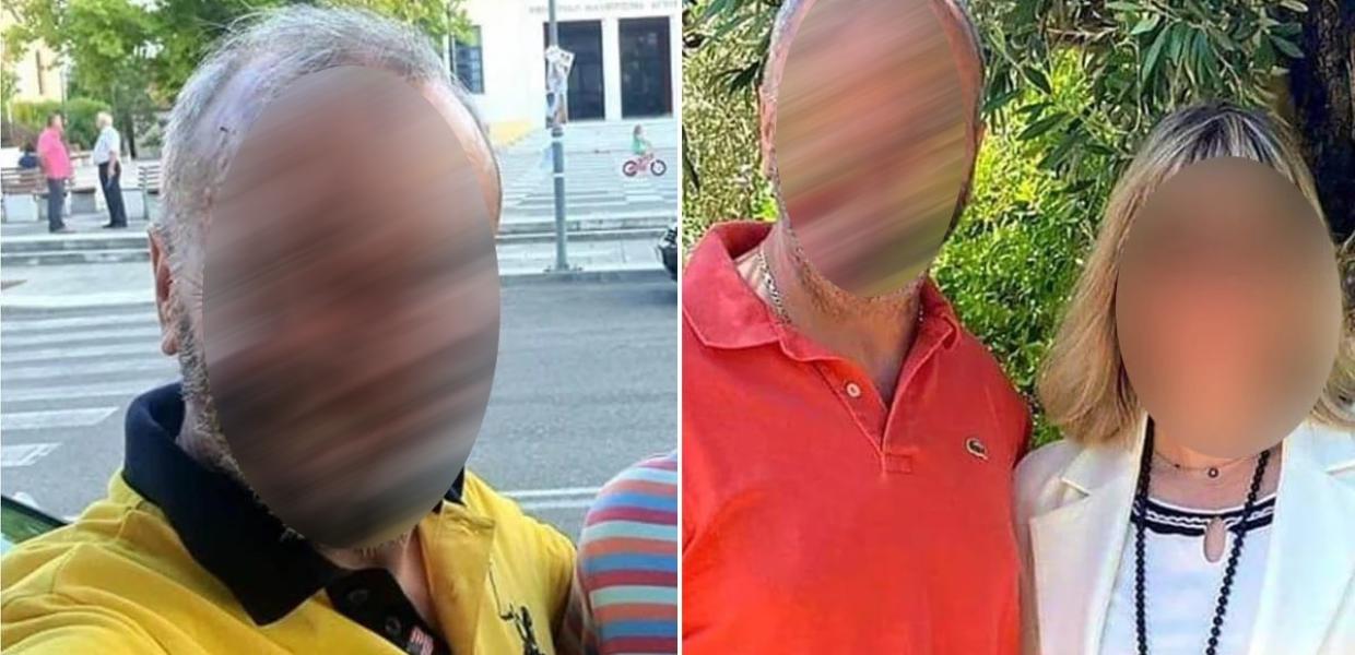 Ο 53χρονος με τη σύζυγό του