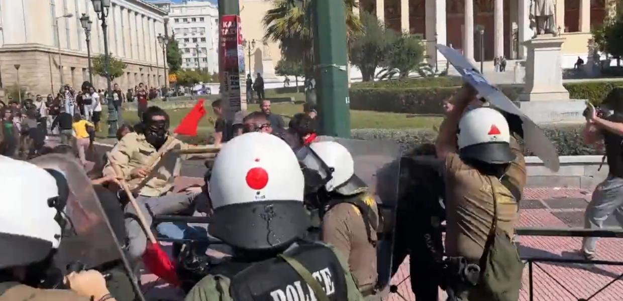 Επίθεση ΜΑΤ σε φοιτητές