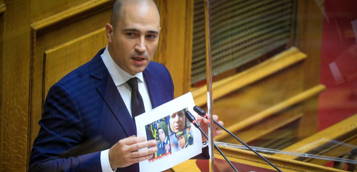 Ο Κωνσταντίνος Μπογδάνος στη Βουλή