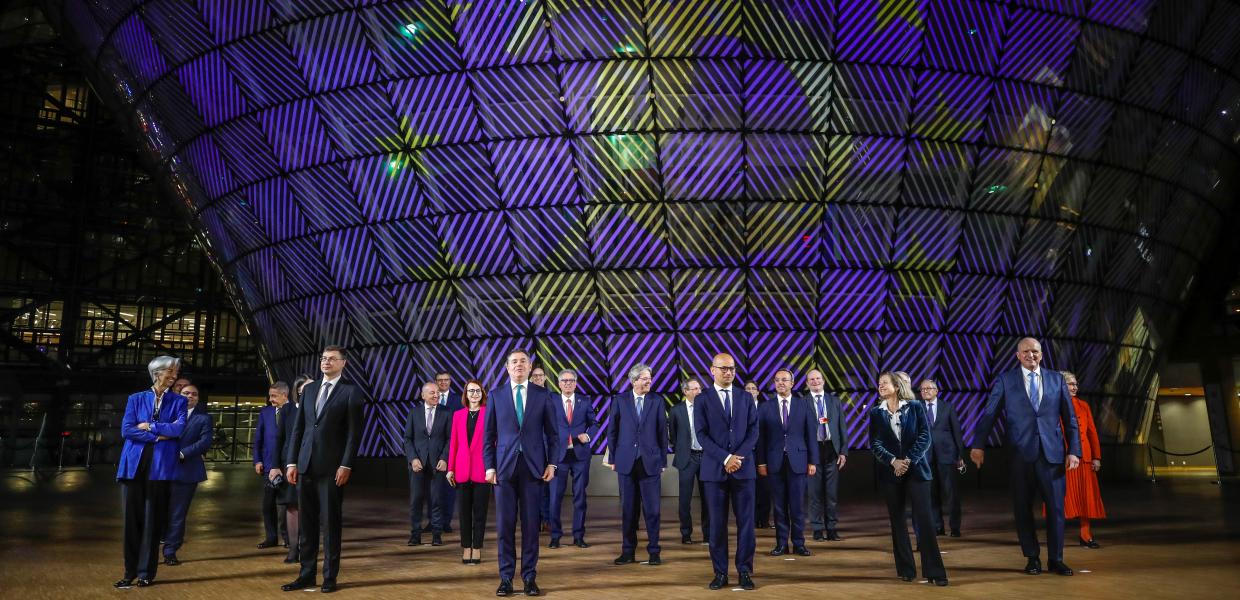 Οι υπουργοί Οικονομικών της Ευρωζώνης στο Eurogroup