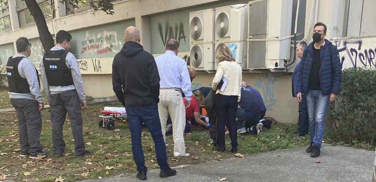 Τραυματισμένος φοιτητής στο ΑΠΘ