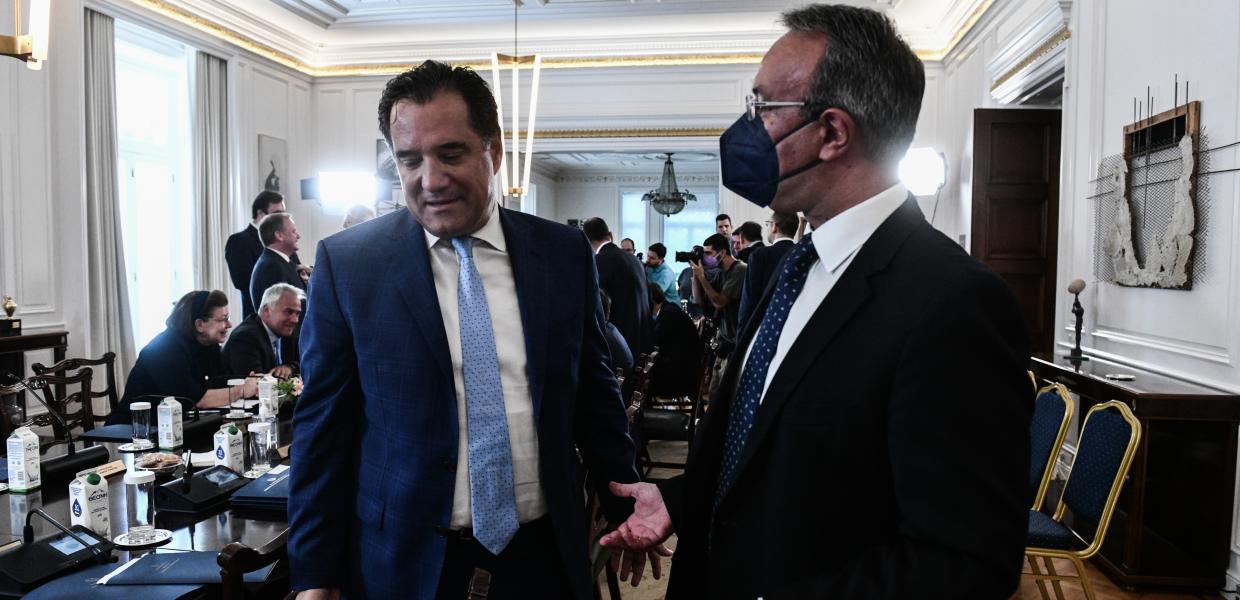Άδωνις Γεωργιάδης και Χρήστος Σταϊκούρας