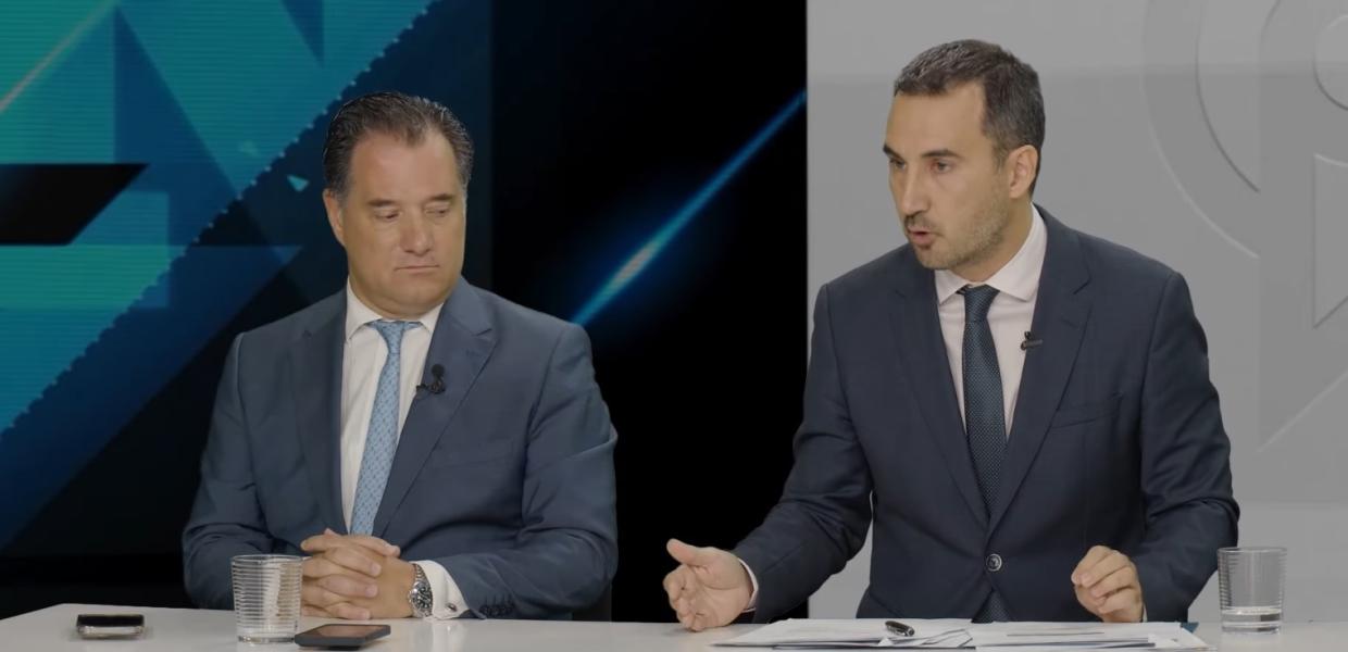 Άδωνις Γεωργιάδης και Αλέξης Χαρίτσης