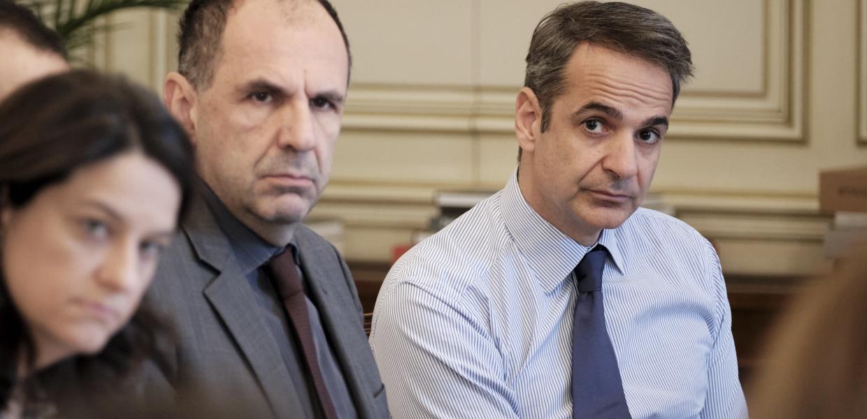 Γιώργος Γεραπετρίτης και Κυριάκος Μητσοτάκης
