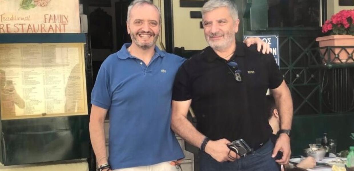 Ο Ηλίας Μίχος και ο Γιώργος Πατούλης