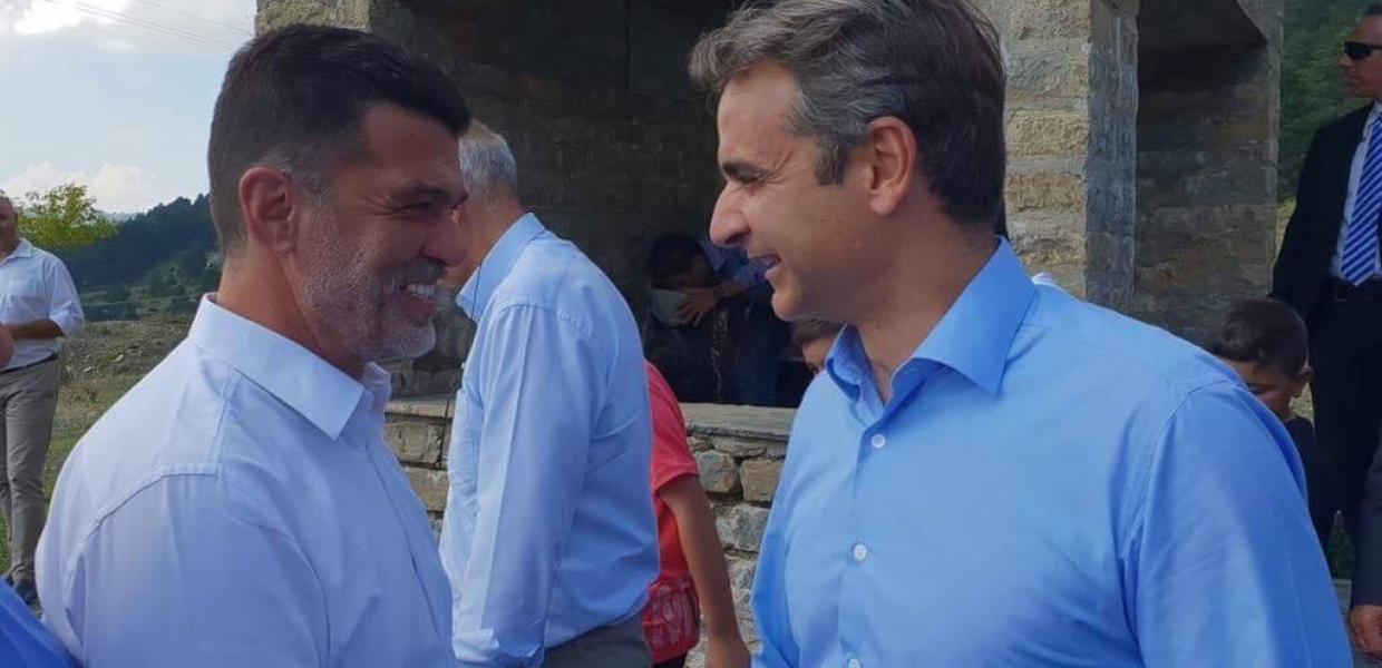 Ανδρέας Πάτσης και Κυριάκος Μητσοτάκης
