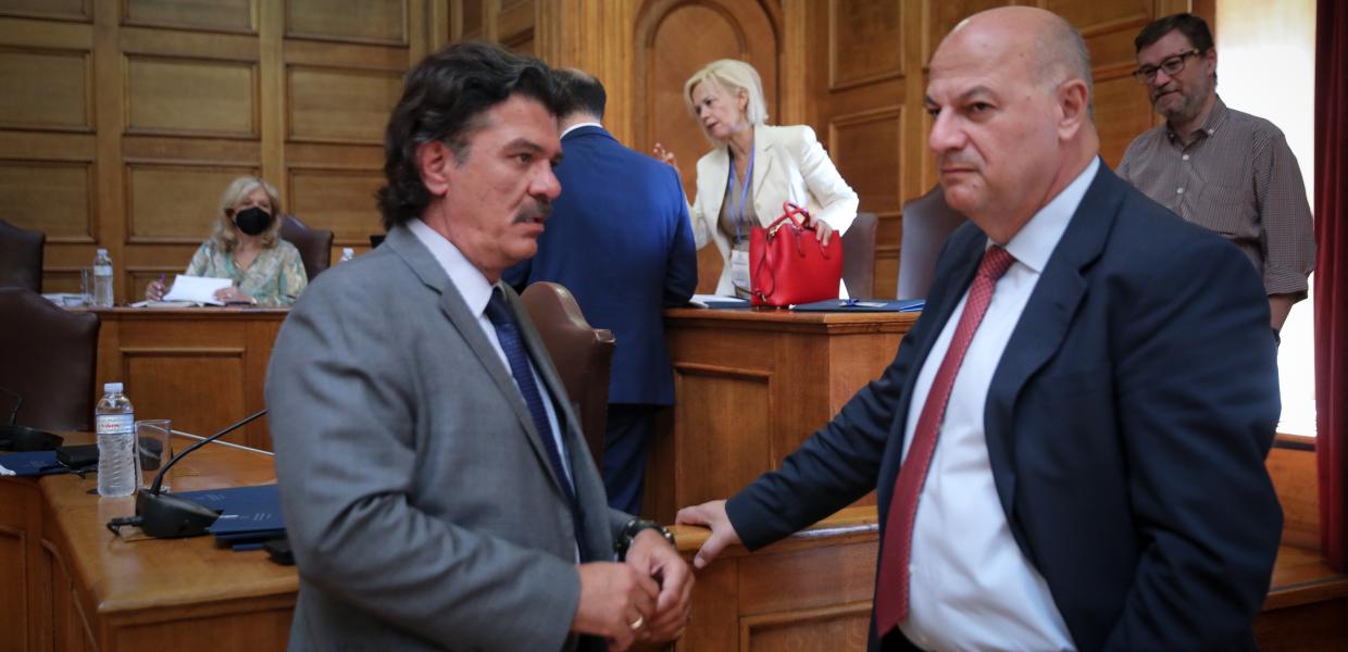 Ο Ανδρέας Πάτσης και ο Κώστας Τσιάρας