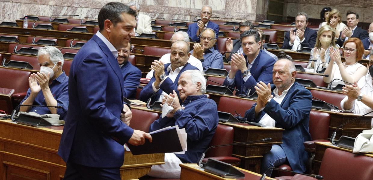 Ο Αλέξης Τσίπρας στην ΚΟ του ΣΥΡΙΖΑ