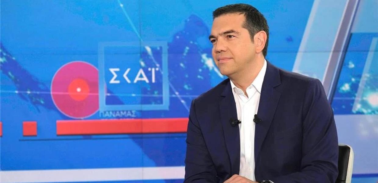 Ο Αλέξης Τσίπρας στον ΣΚΑΪ
