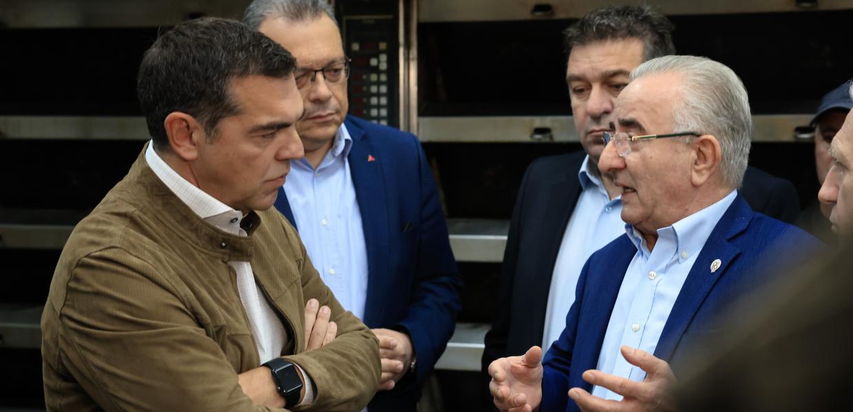 Αλέξης Τσίπρας αρτοποιοί