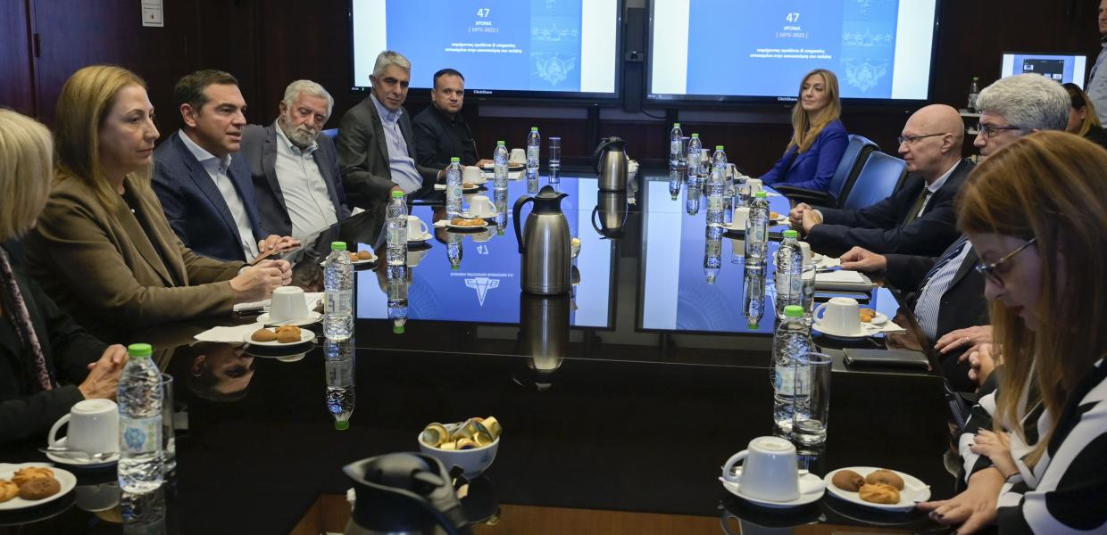 Αλέξης Τσίπρας ΕΑΒ