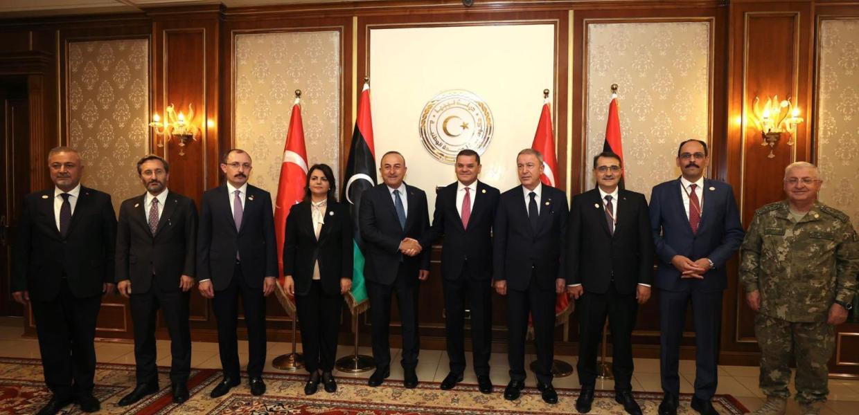 Η Τουρκία υπέγραψε συμφωνία με τη Λιβύη για τους υδρογονάνθρακες