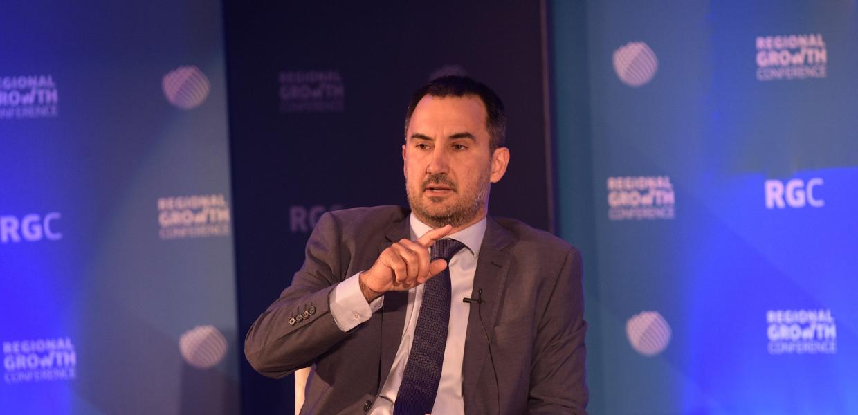 Ομιλία του Αλέξη Χαρίτση στο Regional Growth Conference