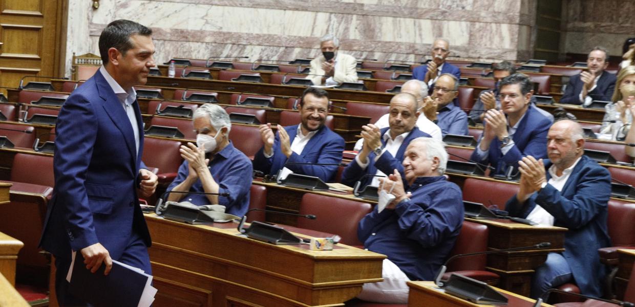 Ο Αλέξης Τσίπρας στη ΚΟ του ΣΥΡΙΖΑ