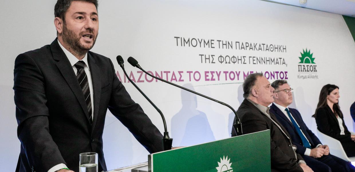 Ομιλία του Νίκου Ανδρουλάκη σε εκδήλωση του ΠΑΣΟΚ ΚΙΝΑΛ