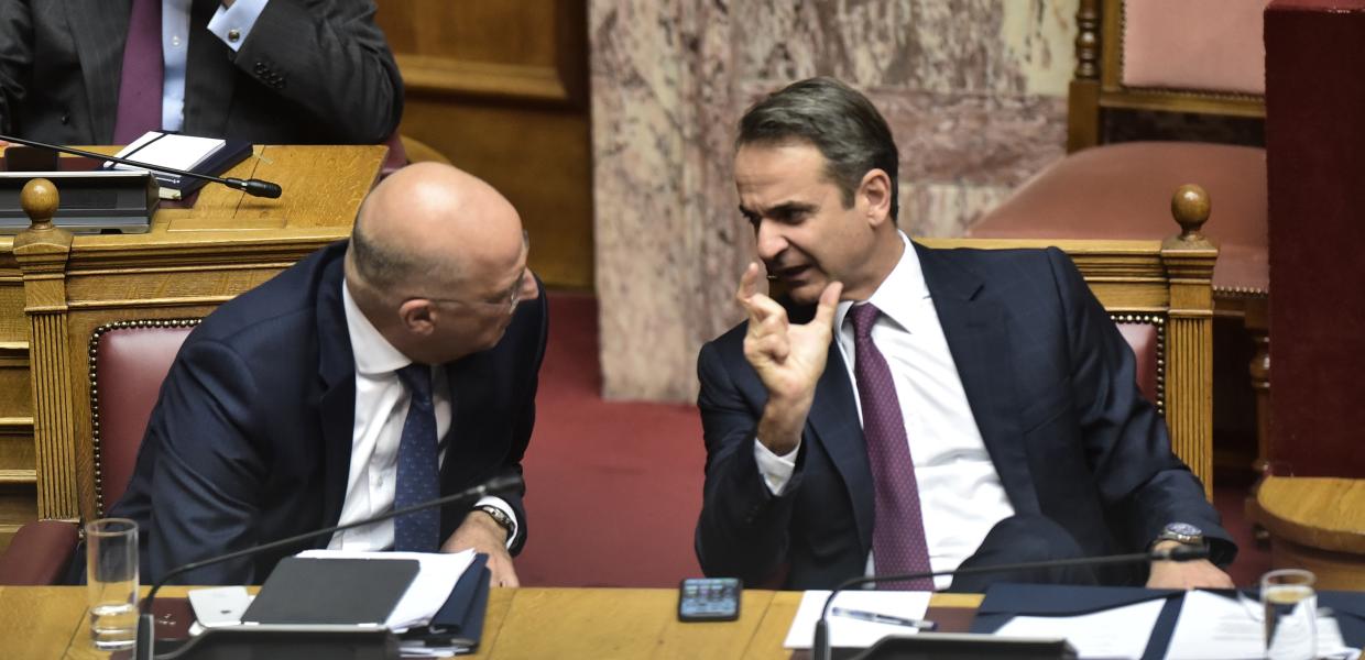 Νίκος Δένδιας και Κυριάκος Μητσοτάκης