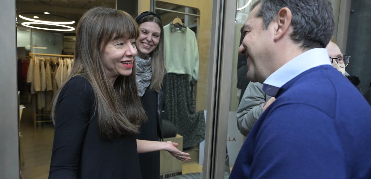 Έμπορος με τον Αλέξη Τσίπρα