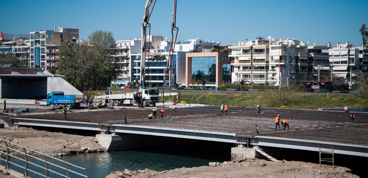 Έργα στον Φαληρικό Όρμο