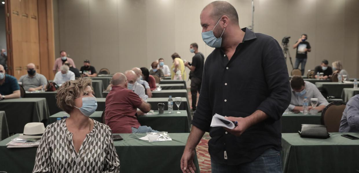 Όλγα Γεροβασίλη και Δημήτρης Τζανακόπουλος