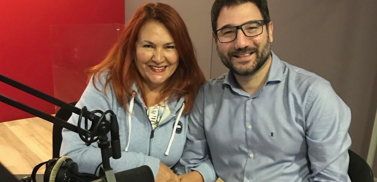 Νάσος Ηλιόπουλος και Ευγενία Λουπάκη