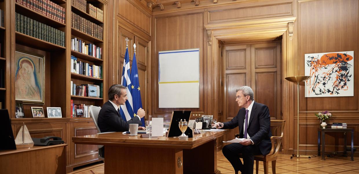 Συνέντευξη του Κυριάκου Μητσοτάκη στον Νίκο Χατζηνικολάου