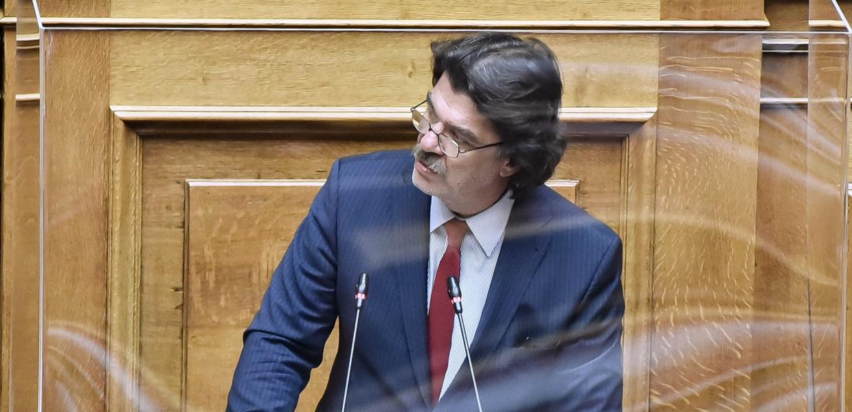 Ο Ανδρέας Πάτσης στη Βουλή