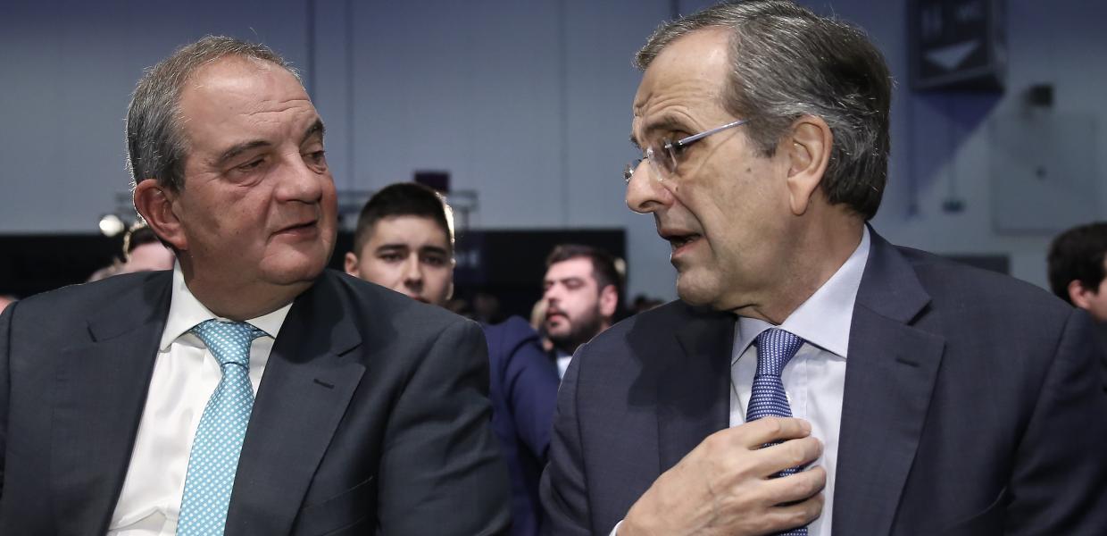 Κώστας Σαμαράς και Αντώνης Καραμανλής