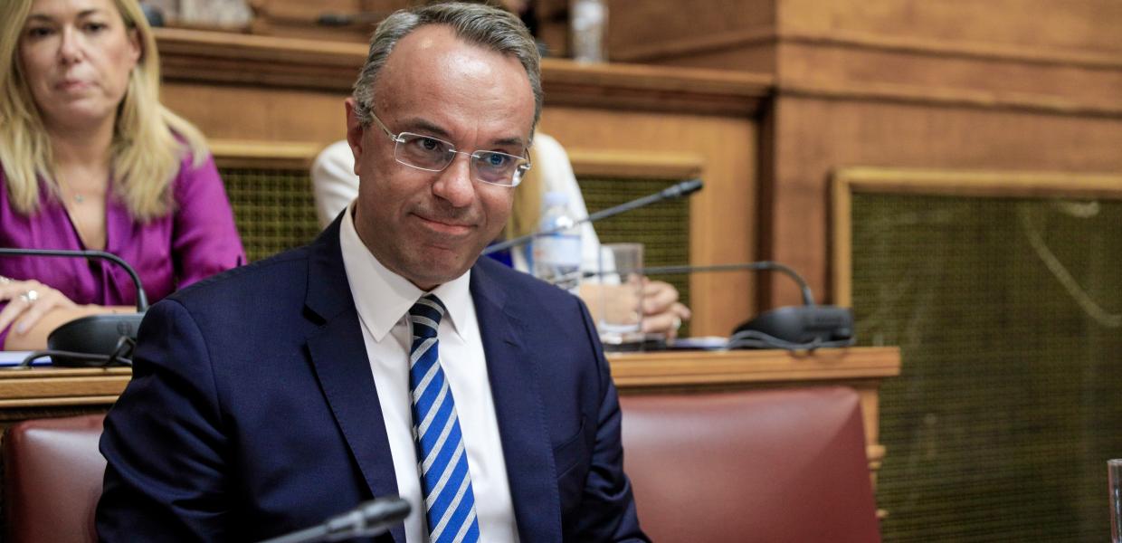 Ο Χρήστος Σταϊκούρας στη Βουλή