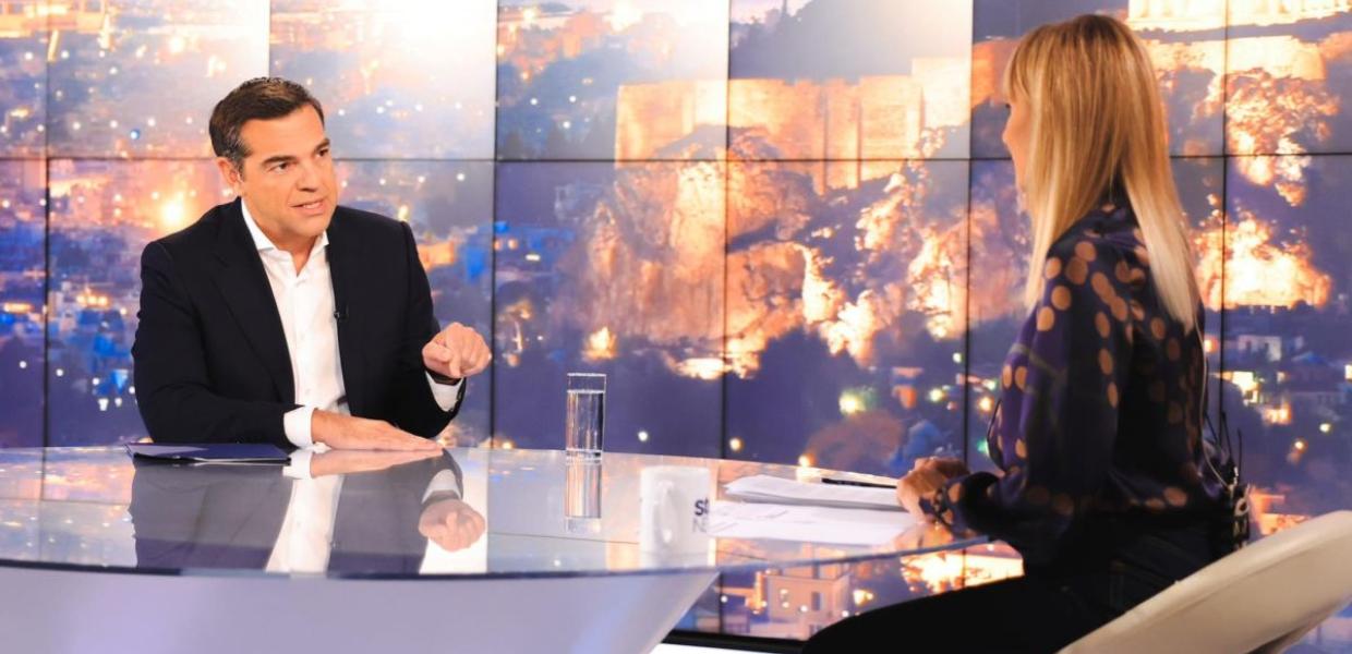 Αλέξης Τσίπρας και Μάρω Ζαχερά στο STAR