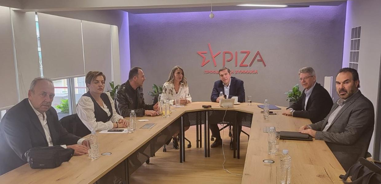Ο Αλέξης Τσίπρας στην Φλώρινα