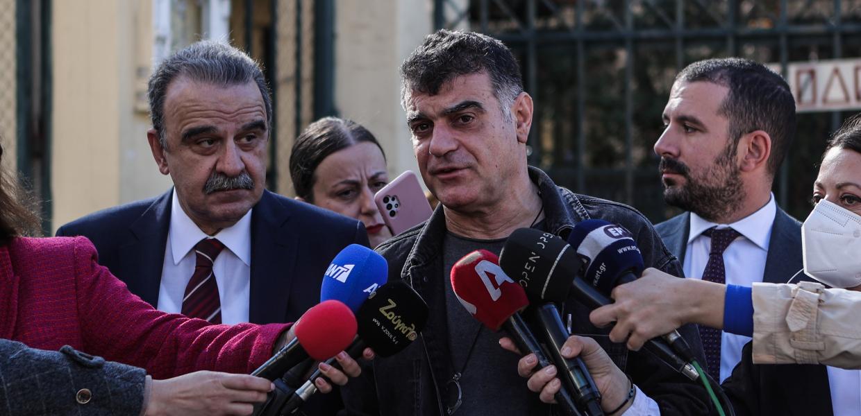 Δηλώσεις του Κώστα Βαξεβάνη έξω από τα δικαστήρια