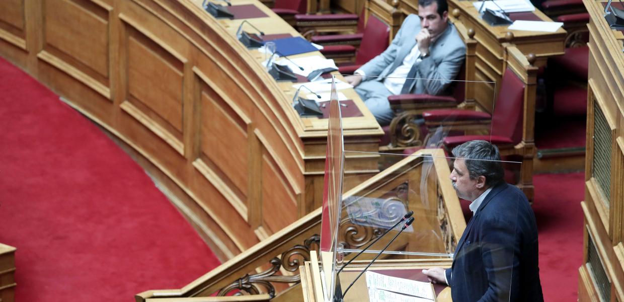 Ξανθός - Π (ΣΩΤΗΡΗΣ ΔΗΜΗΤΡΟΠΟΥΛΟΣ/EUROKINISSI)λεύρης στη Βουλή