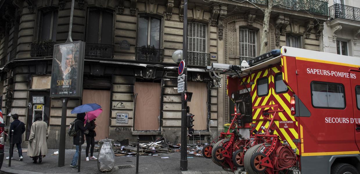 Γαλλία φωτιά πυροσβεστική